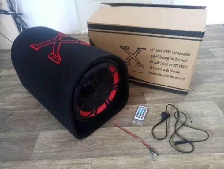 Сабвуфер -колонка с блютузом самбуфер бочка с пультом