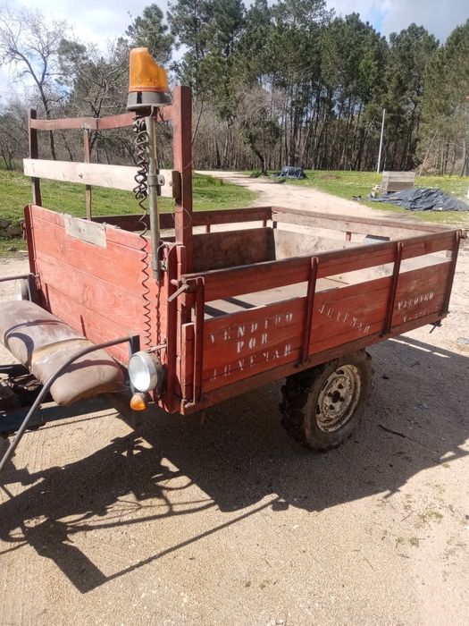 Reboque de tratorinha