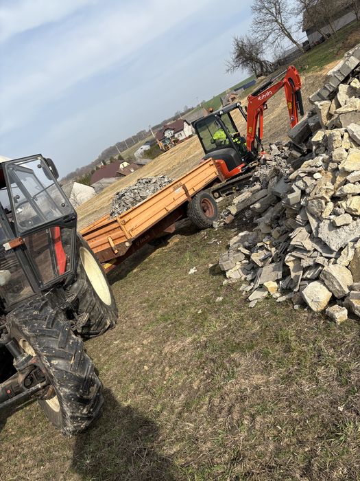 Usługi minikoparka do 3t