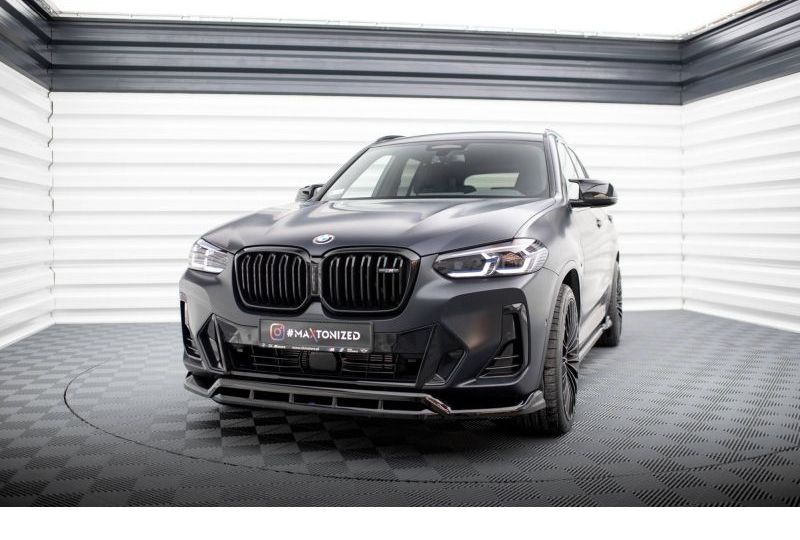 SPOILER / LIP DIANTEIRO PARA BMW X3 PACK M G01 2021- / IX3 G08 2021-