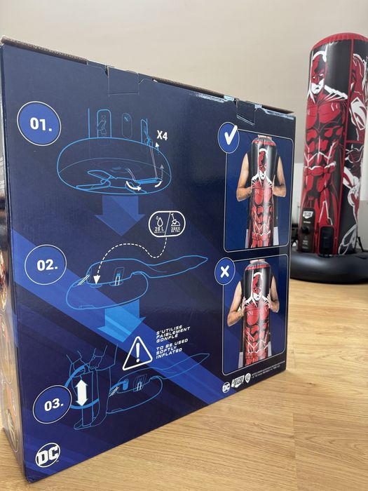 Saco Box Criança - Liga da Justiça DC Comics