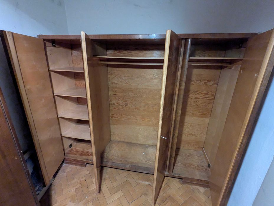 szafa drewniana lata 60-te