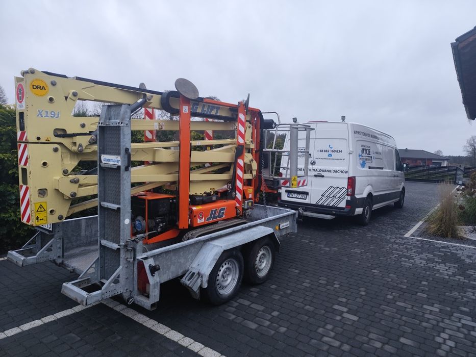 Mycie/ malowanie dachów, mycie elewacji, mycie kostki brukowej