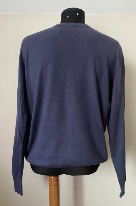 Bench męski sweter wełna kaszmir r. M