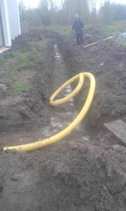 DRENAŻ - budowa studni chłonnych- hydroizolacja