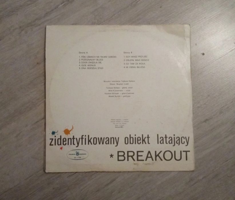 Breakout. Zol. Winyl