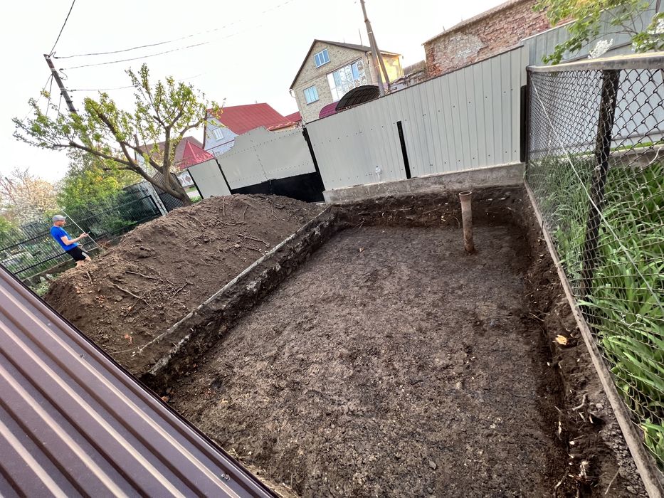 Септик під ключ, Вигрібні ями, Кільця бетонні, Траншеї