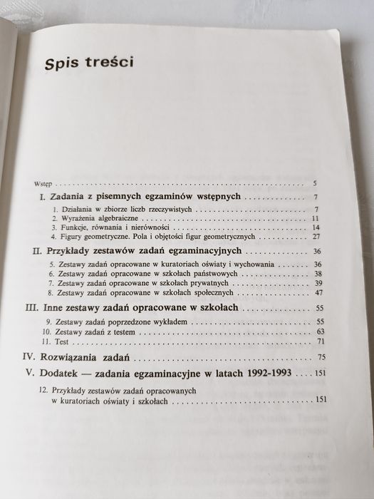 Egzamin do szkoły średniej: język polski, matematyka