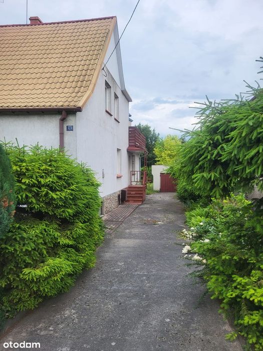 Dom Szklarnia Ogród Garaż