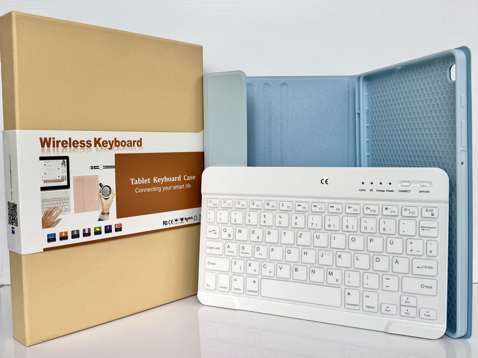 Бездротова клавіатура та чохол на Планшета 10.1 дюйм Андроїд iPad