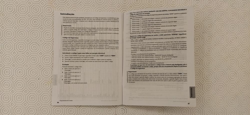 Manual de Utilização e Manutenção Renault Clio