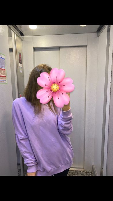 Світшот оверсайз подовжений Asos