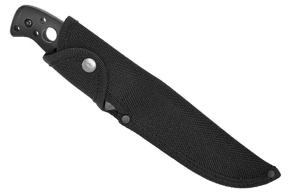 NOWY ⇒ Czarny nóż taktyczny full-tang survivalowy N-307b gerber ka-bar