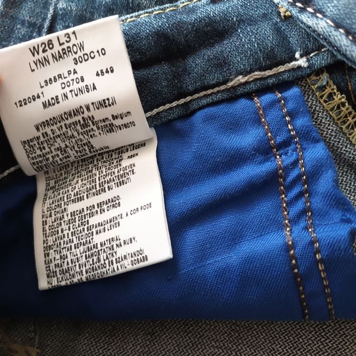 Damskie spodnie Lee rozmiar S