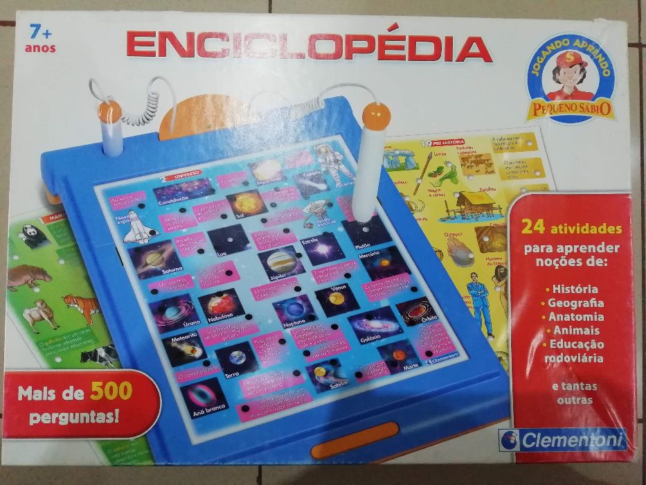 Enciclopédia interativa Clementoni