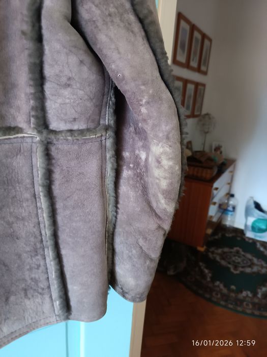 Casaco em pele de carneiro - XL