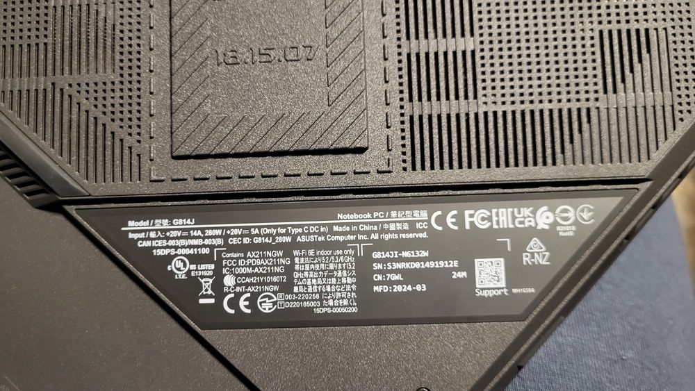 ASUS Rog Strix 18 Laptop Gamingowy (NÓWKA)