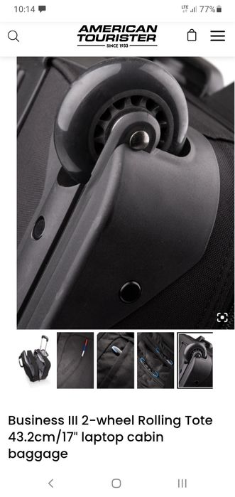 Walizka kabinowa American Tourister