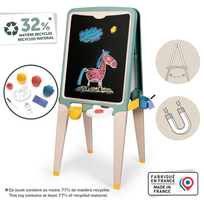 Двосторонній мольберт "Літери та цифри"  (7600410106)