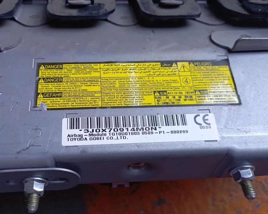 Kit de Airbags Toyota Yaris 2014