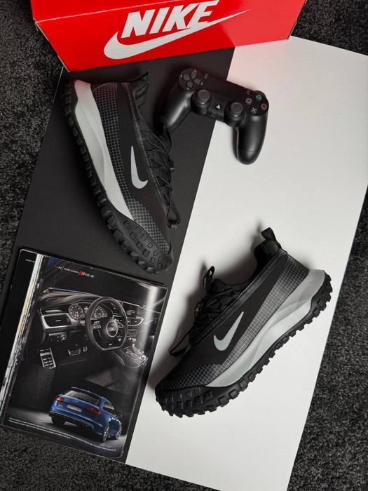 Чоловічі кросівки найк маунтін флай Nike ACG Mountain Fly Low GTX Black Grey [41-46]