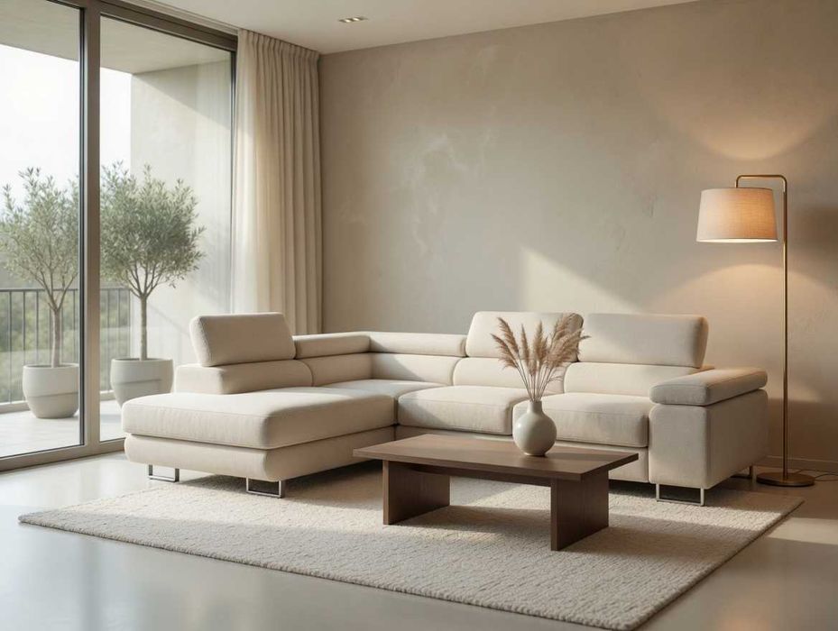 DOSTAWA 24H Duża Sofa narożna / narożnik / rogówka z funkcją spania – premium | 2499 zł