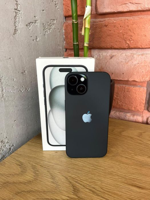 iPhone 15 128gb Black | Czarny 86% kondycji baterii