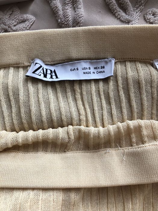 Костюм zara бежевий