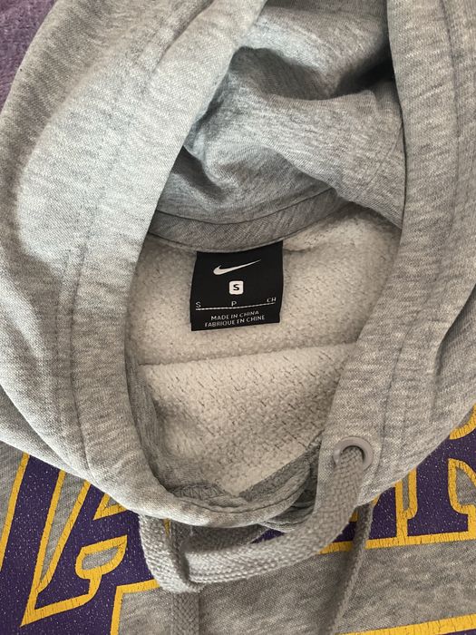 Сіра кофта nike,lakers