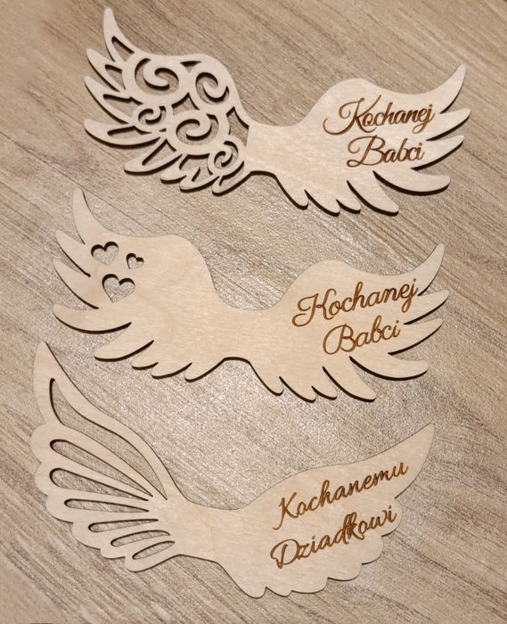 Anioł stróż dzień Babci i Dziadka prezent ze sznurka makrama