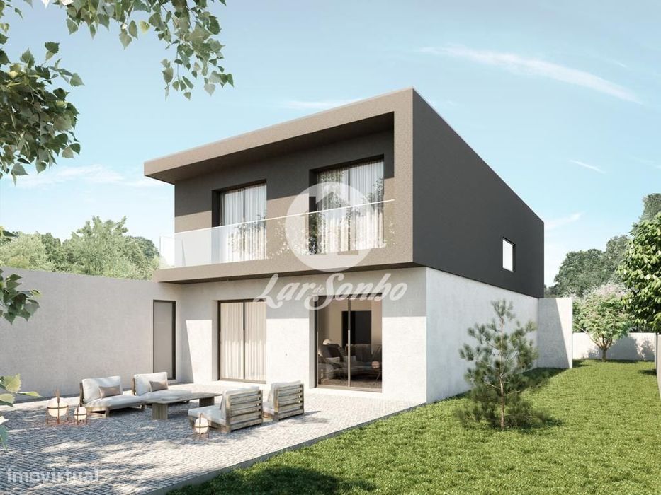 Plot for constructing a semi-detached house with 254 m² in Gião - Vila d...