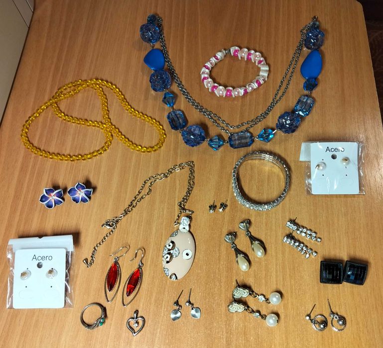 Прикраси (украшение) біжутерія, підвіска, буси, браслет, сережки