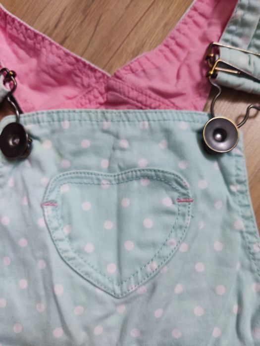 Sukienka ogrodniczka  92 Cool Club + gratis