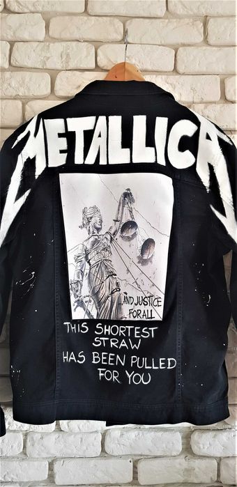 Metallica kurtka hand made