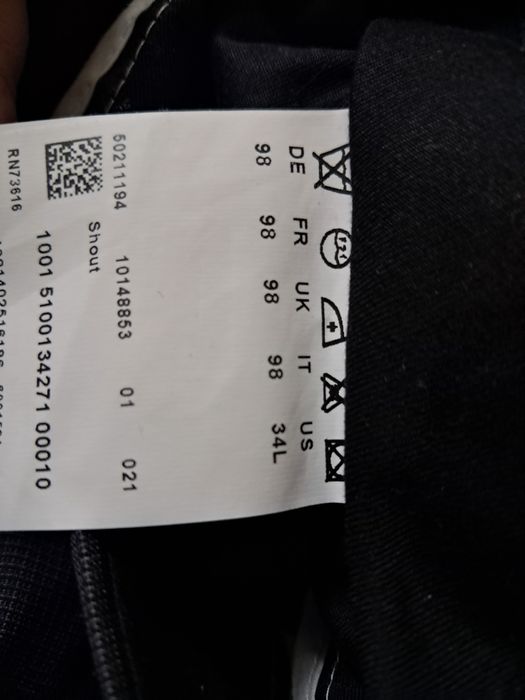Spodnie garniturowe Hugo Boss XL