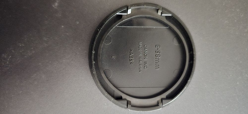Tampa Objetiva Canon 58mm
