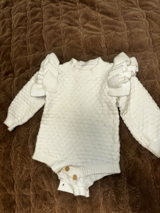 нарядне боді тепле вʼязане на зріст 80 см