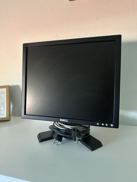 Monitor DELL - Funcional e com cabos
