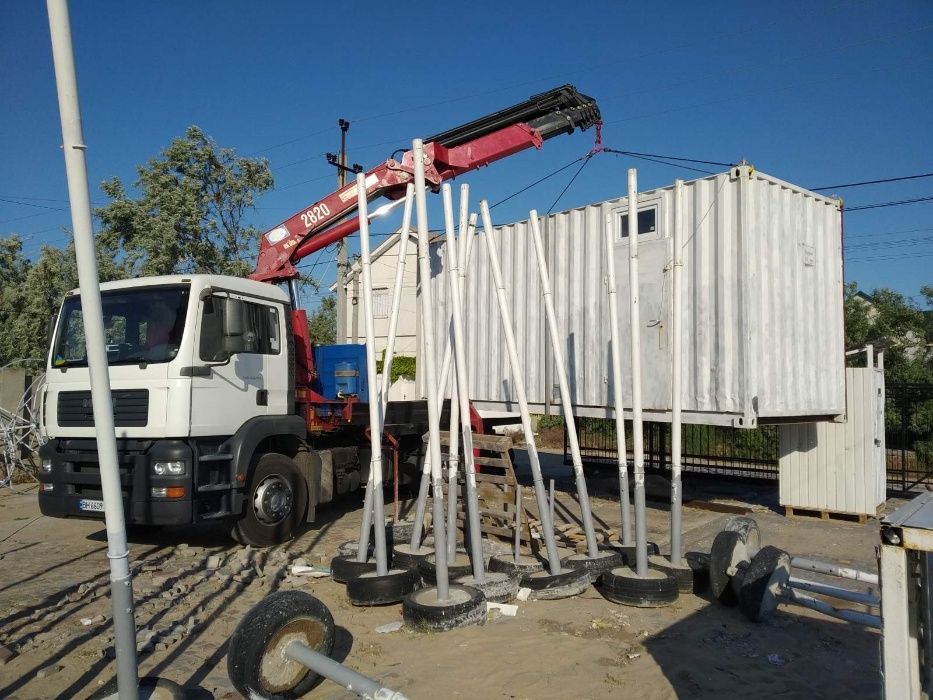 Мощный кран манипулятор, стрела 16.8м. Нал/Безнал с НДС.