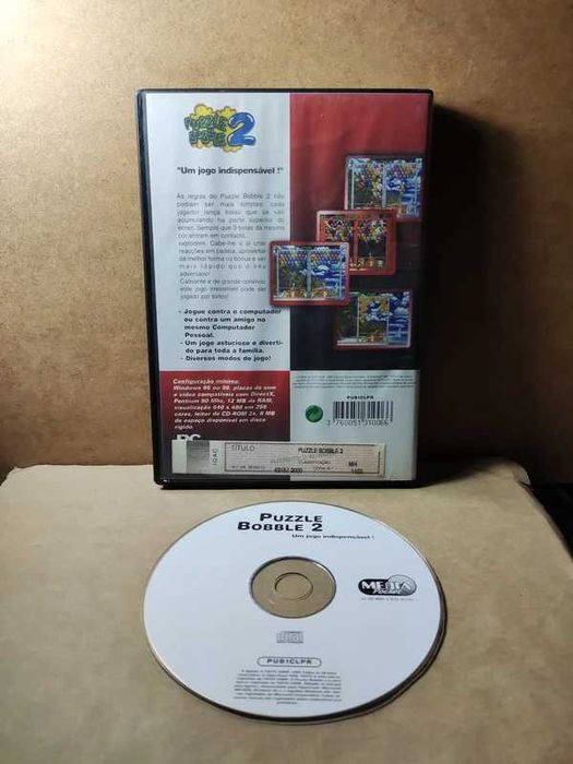 Puzzle Bobble 2 para PC em Bom estado geral