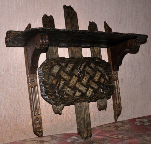 Вешалка настенная "под старину"
