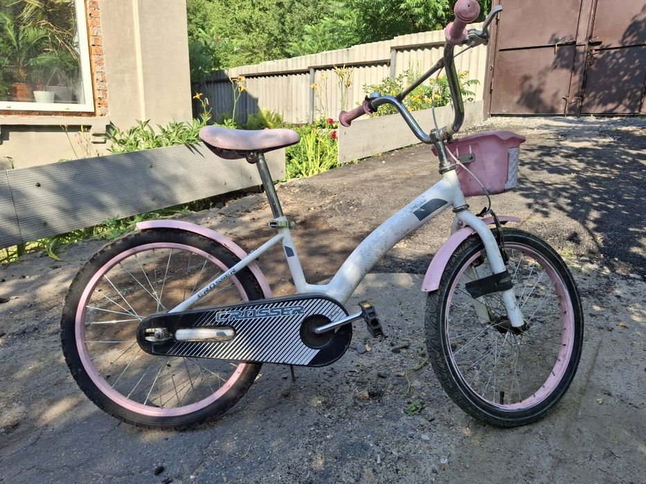 Детский велосипед для девочки. Колесо 20.