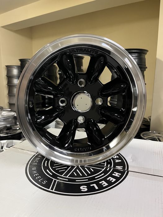 Jantes 13” 4x100 4x114.3 Novas Estilo Ultralite Minilite Datsun Toyota