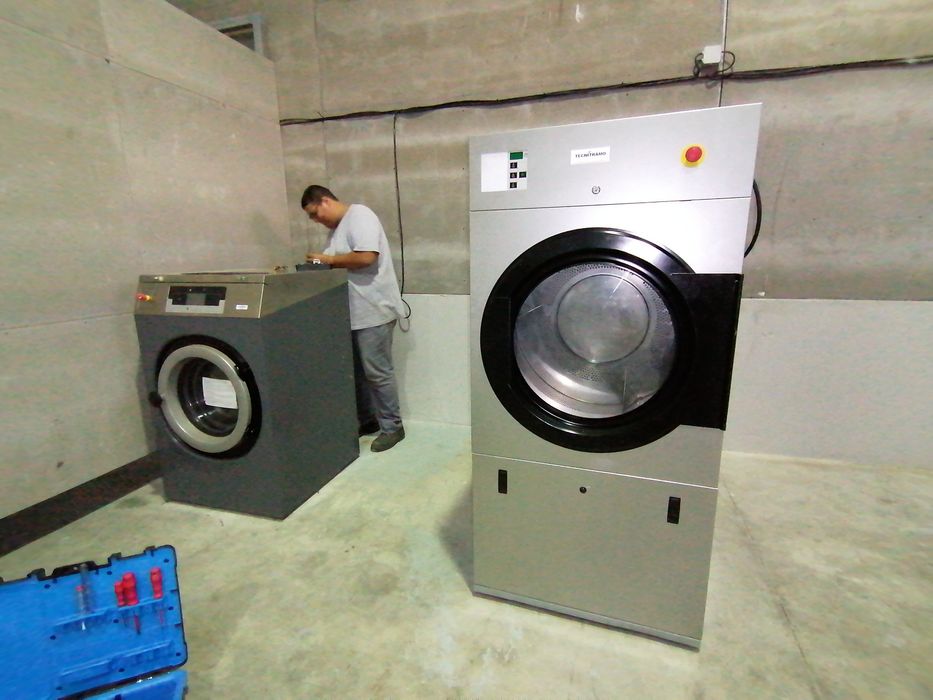 Equipamentos para lavandaria self service / lavandaria industrial