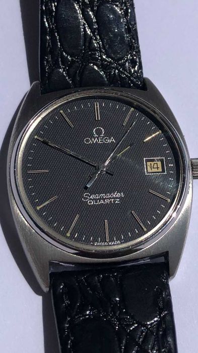 Omega Seamaster, piękna czarna tarcza HONEYCOMB, kolekcjonerski, TOP!!