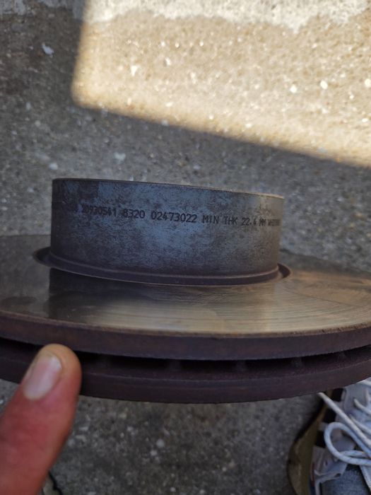 Discos mais calços travas frente bmw e92