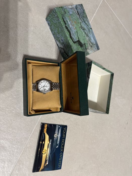 Rolex DateJust 36MM Quickset Szafir 89 rok