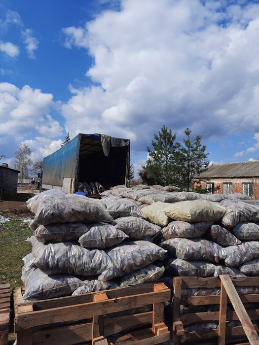 Соснова кора, обладнання для виготовлення.