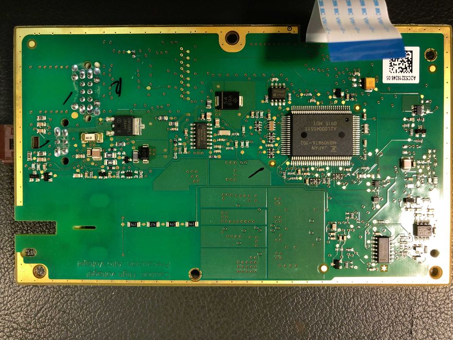 Placa Electrónica Monitor GPS Peugeot