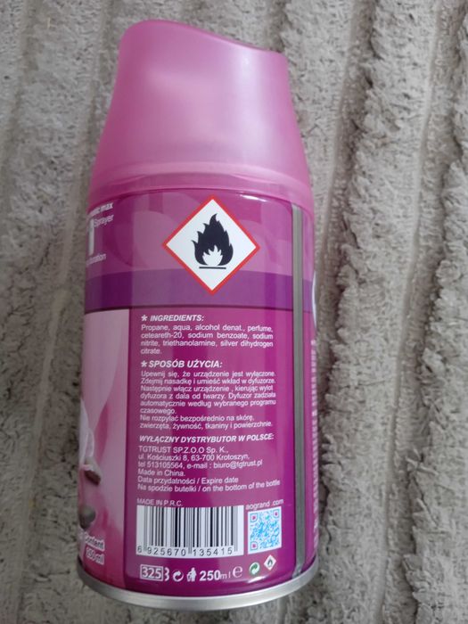 Mystic wkład do automatycznego odświeżacza powietrza ORCHIDEA 250ml